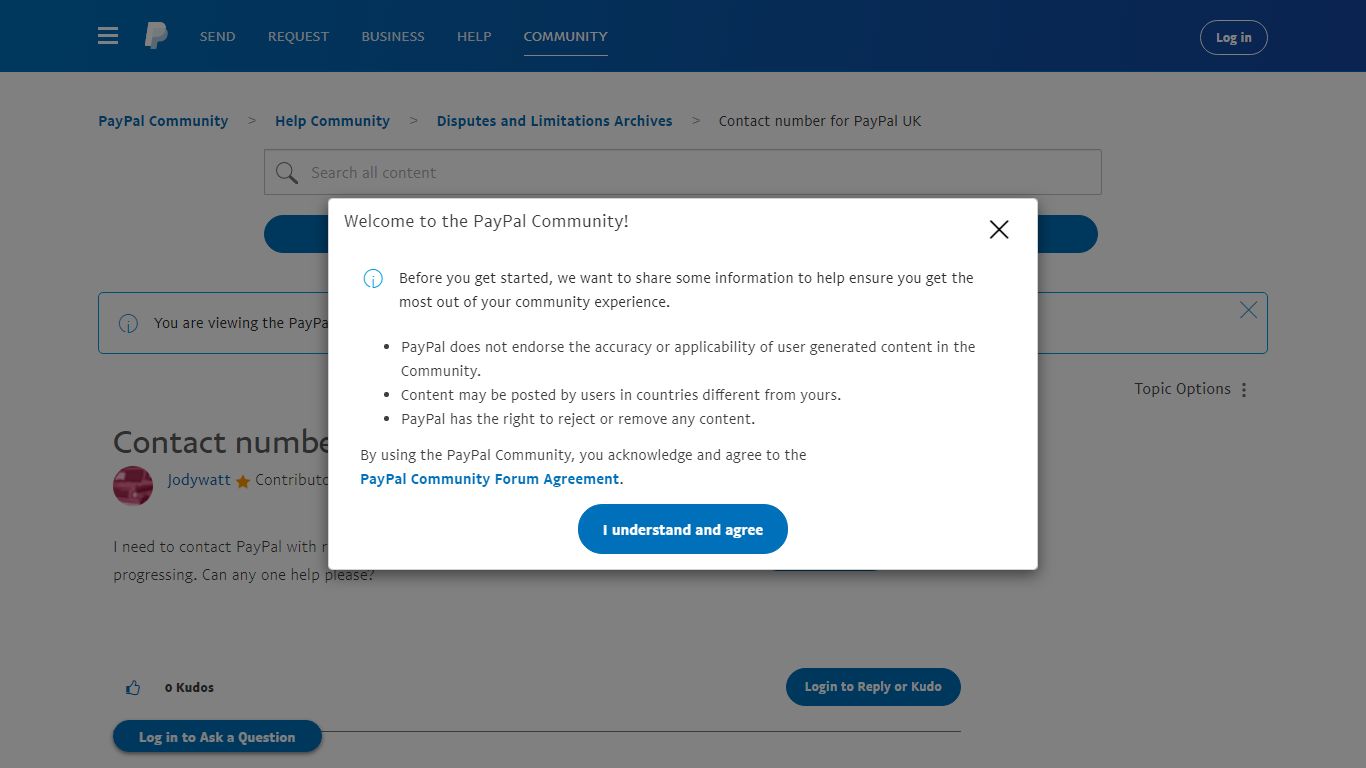 Contact number for PayPal UK - PayPal Community